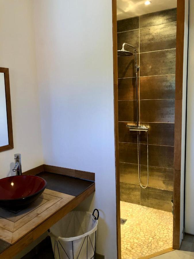 Studio avec extérieur ombragé Saint-Marcel-lès-Valence Extérieur photo