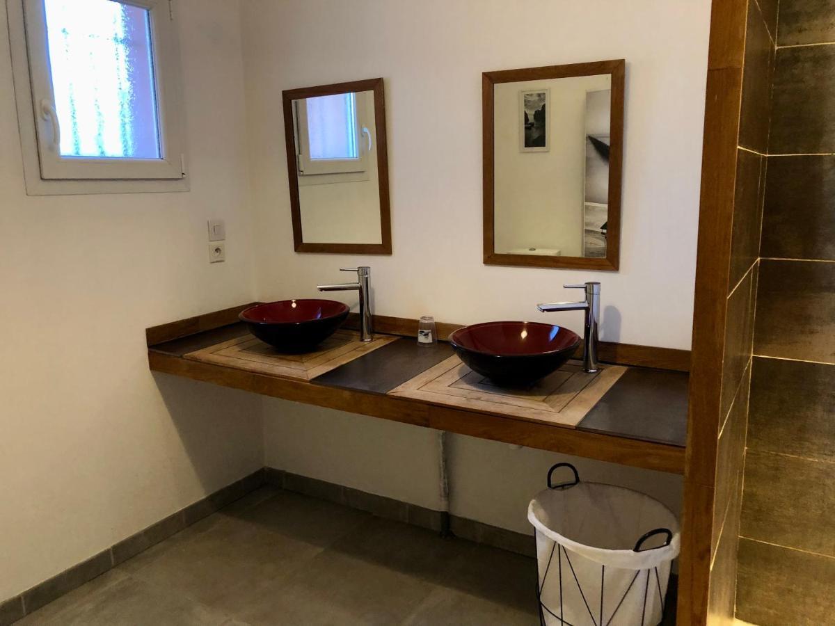 Studio avec extérieur ombragé Saint-Marcel-lès-Valence Extérieur photo